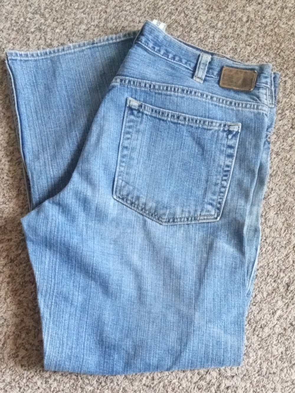 GAP Men's Light Blue Straight-Leg Jeans